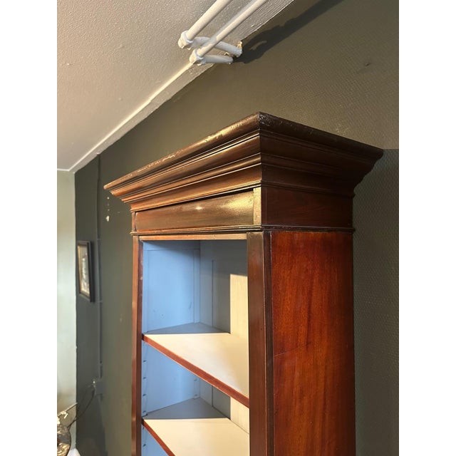 Antique Open Bookcases, 1890s, Set of 2 For Sale - Image 4 of 12