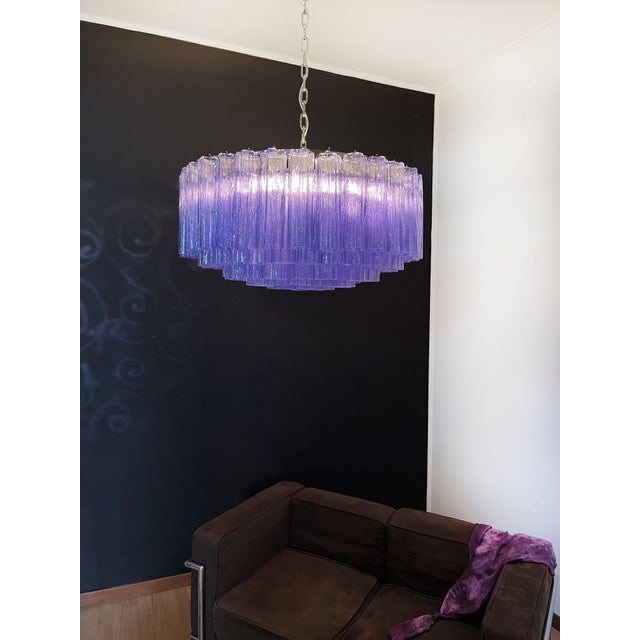 Large Murano Glass Chandelier, 1990s For Sale - Image 13 of 16
