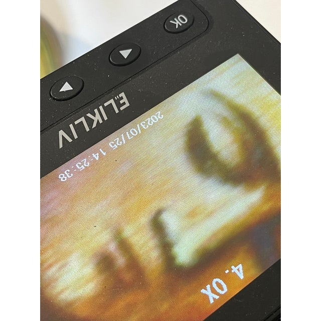 Russian Kholuy Style Lacquer Egg Flight Into Egypt Signed Ryabov Vintage 10" Large For Sale - Image 11 of 11