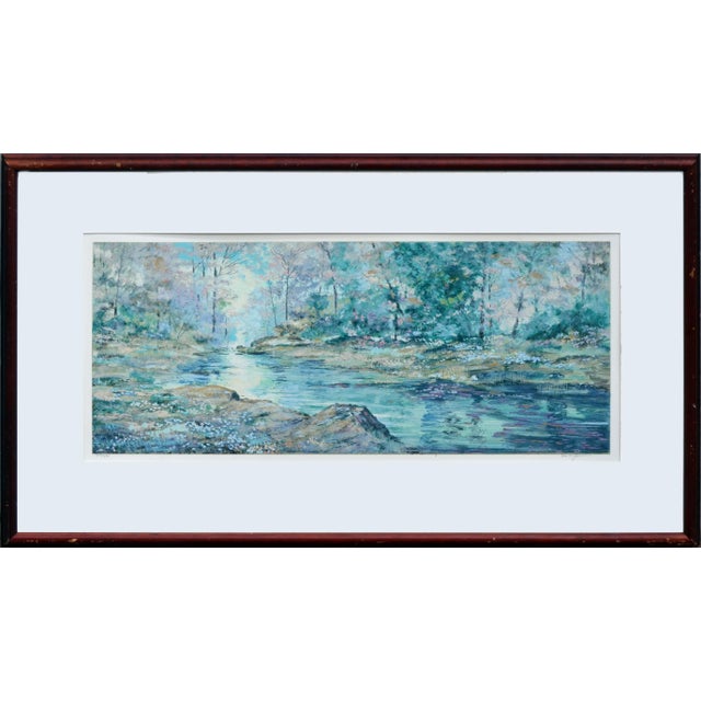 Flower Song Landscape by Michael Schofield For Sale In Monterey, CA - Image 6 of 6