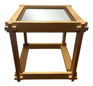 Vintage Brutalist Coffee Table, 1980s
