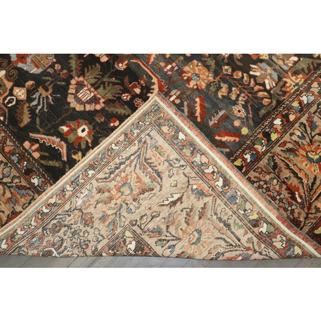 Early 20th Century Antique Bakhtiari Persian Rug - 8'8" x 13'7" For Sale - Image 5 of 10