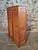 Brown Vintage French Tambour Cabinet in Oak, 1960s For Sale - Image 8 of 18
