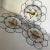 Hand Painted Birds on Porcelain Plates in Floral Pattern Wire Frame - Set of 3 For Sale - Image 12 of 13