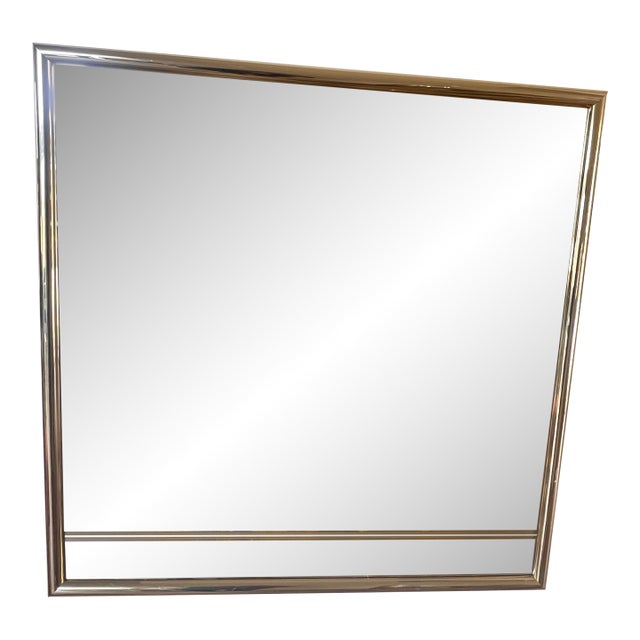 We have for your consideration a very gorgeous postmodern large mirror manufacture by windsor. This mirror consists of a...