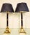 Art Deco Brass and Chrome Bamboo Effect Table Lamps, 1977, Set of 2 For Sale - Image 13 of 13