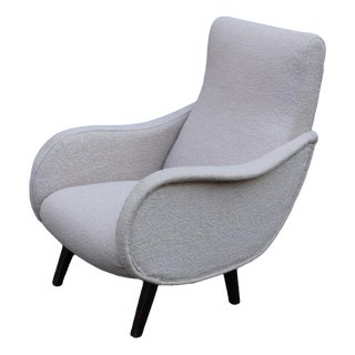 Italian Armchair in the style of Zanuso, 1950s For Sale
