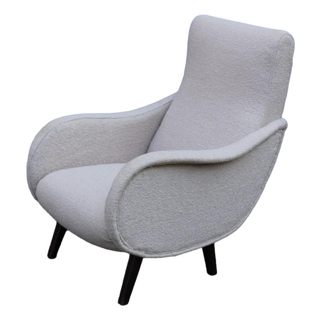 Italian Armchair in the style of Zanuso, 1950s For Sale