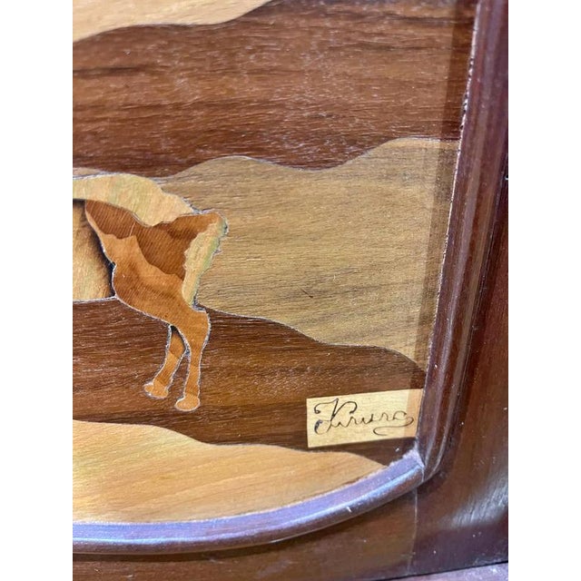 French Art Nouveau Cabinet, 1900s For Sale - Image 9 of 11