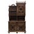 Stunning 1800's Antique, Fine Breton Display, Spindle, Carved, Foliate Sideboard! Antique Sideboard, Fine Breton Display,...