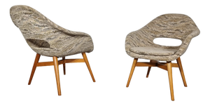 Set of Armchairs by Miroslav Navratil