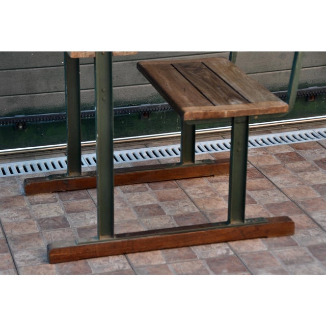 Vintage School Desk For Sale - Image 11 of 15