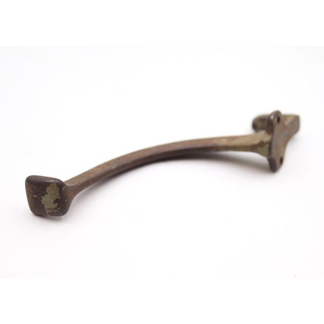 Mid 20th Century Vintage Elongated Arm Cast Iron Wall Hook For Sale - Image 5 of 5
