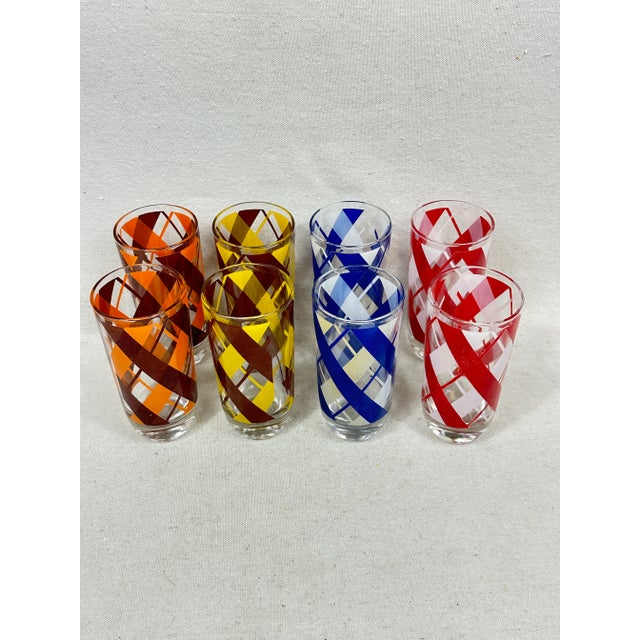 Vintage Mid-Century Glasses For Sale - Image 4 of 9