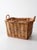 Vintage Woven Storage Basket For Sale - Image 10 of 11