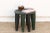 Wood Forest Green African Nupe Side Table For Sale - Image 7 of 7