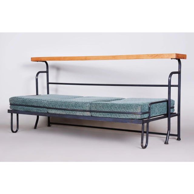Blue Blue Folding Sofa, 1930s For Sale - Image 8 of 13
