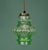 Green Glass Lamp, 1960s For Sale - Image 9 of 9