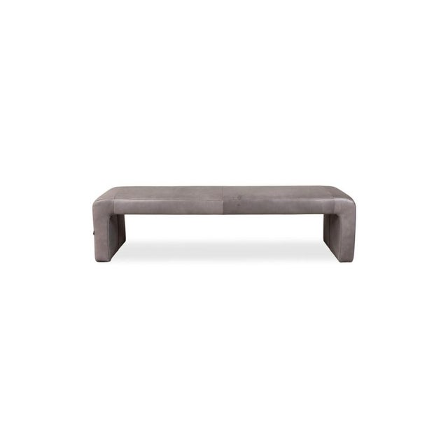 Grey Leather Bench from Koinor For Sale - Image 12 of 13