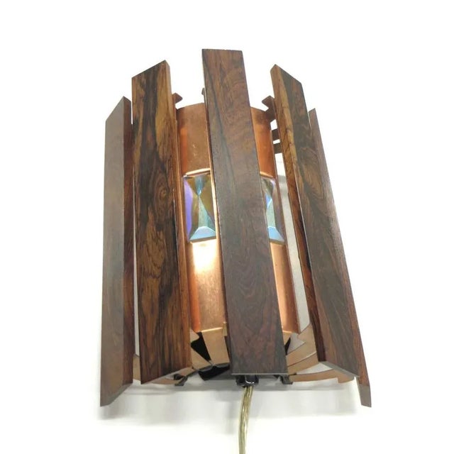 Vintage Wall Lamp by Werner Schou for Coronell Elektro, 1970s For Sale - Image 5 of 5