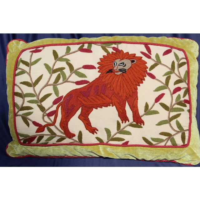 Mid 20th c. possibly American solid down filled hook rug.