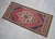 Hand Knotted Turkish Rug Colorful Small Rug Door Mat - 1′8″ × 3′7″ For Sale - Image 11 of 14