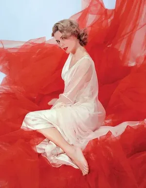 1954 "Grace Kelly in Nightgown" Print