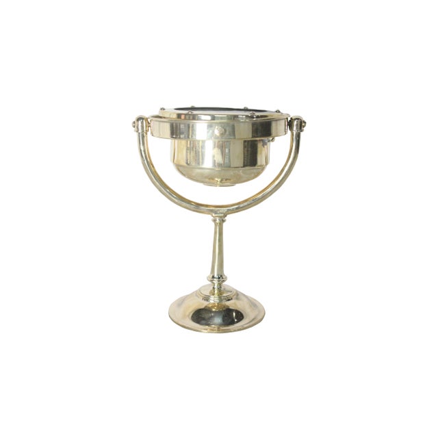 English 1970s Brass Compass on Stand by Cassens and Plath, English For Sale - Image 3 of 5