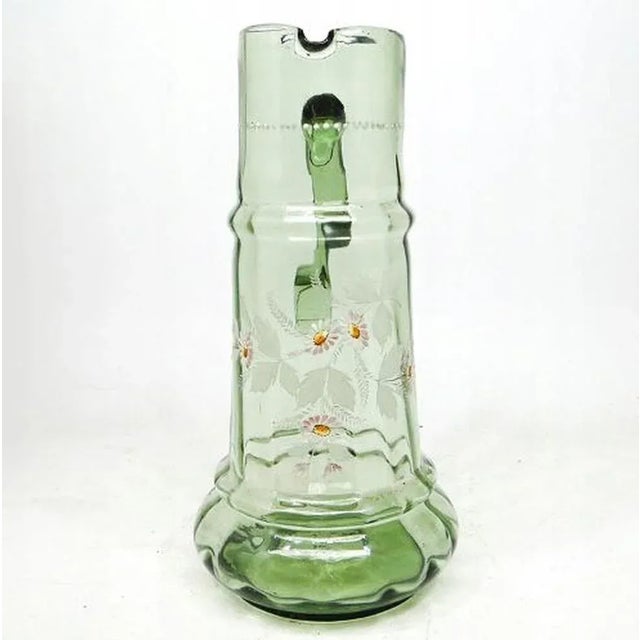 Art Nouveau Jug, Czechoslovakia, 1920s, in Worn conditions. Designed 1920 to 1949