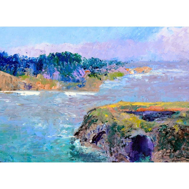 California Coast Landscape by Muriel Goodfield For Sale - Image 4 of 9
