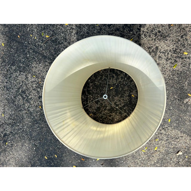 Mid Century Modern Italian Ceramic Lamp For Sale In Milwaukee - Image 6 of 9