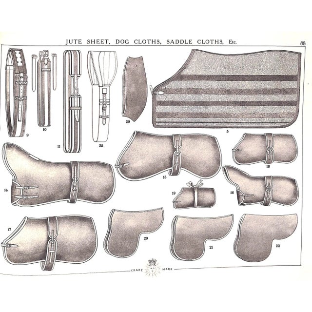 The "London" Illustrated Catalogue ..Of.. Saddlery, Harness, Horse Clothing and Saddlers' Requisites 1900 For Sale - Image 14 of 14