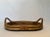 Gabriella Crespi Vintage Coastal Bamboo & Pencil Reed Rattan Double Handle Serving Tray in the Style of Gabriella Crespi For Sale - Image 4 of 12