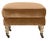 Contemporary Greta Ottoman, Camel Velvet For Sale - Image 3 of 8