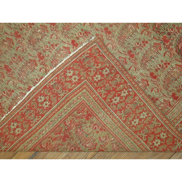 Antique Persian Dorokhsh Rug - 5'3" x 7'1" For Sale - Image 4 of 7