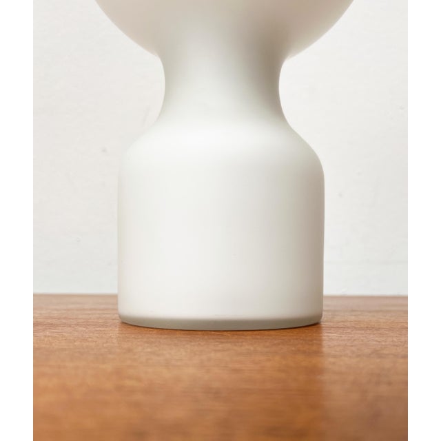 Vintage Space Age Minimalist Glass Table Lamp by Jean Paul Edmonds Alt for Philips, 1970s For Sale - Image 16 of 18