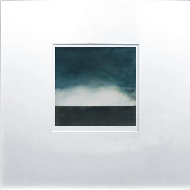 Janise Yntema Contemporary Abstract Pigment, Beeswax & Resin on Canvas Paper "Kumo 2" by Janise Yntema For Sale - Image 4 of 4