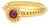 18ky Rubellite Tourmaline Ring, Size 5.5 by SeidenGang For Sale