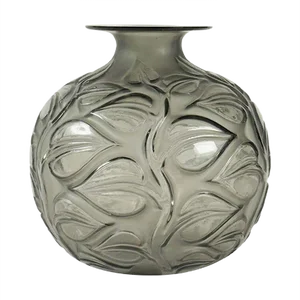 Vintage Grey Sophora Vase by René Lalique