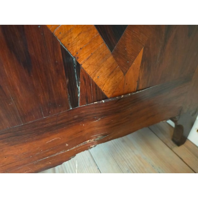 Wood Louis XIV Chest of Drawers For Sale - Image 7 of 12