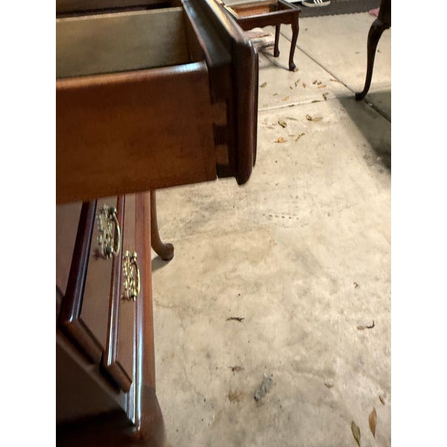 1950s Silverware Jewelry Chest Walnut 1960’s For Sale - Image 5 of 6