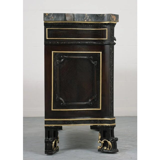 An extraordinary antique Louis XVI-style or Napoleon III period chest of drawers/commode is in great condition beautifully...
