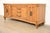 French Karges Style French Regency Louis XVI Carved Fruitwood Long Dresser or Credenza, Circa 1960s For Sale - Image 3 of 15