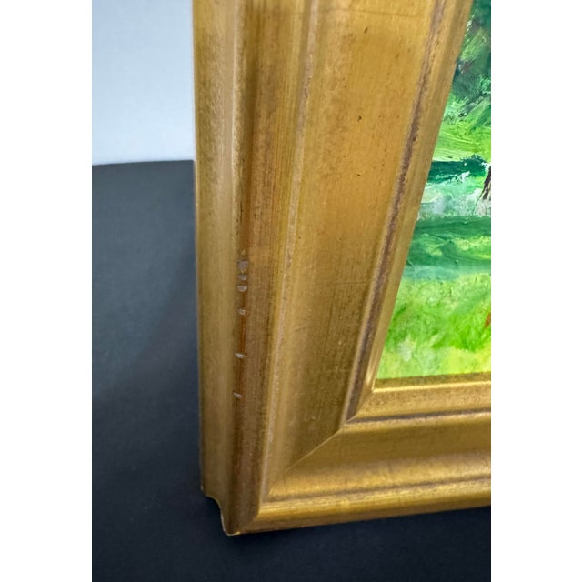 William M. Hoffman Jr. 2004 “Green Mead Farm, Ligonier, Pa” Pennsylvania Original Oil Painting For Sale - Image 11 of 12