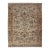 Antique Persian Bakhtiari Rug With Ivory Field and Figural Garden Design For Sale