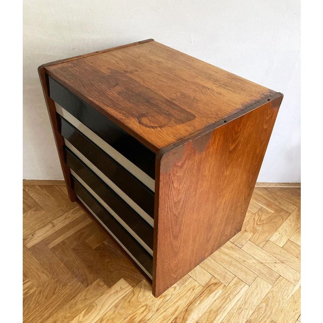 Mid-Century Czech Bespoke U-453 Cabinet by Jiří Jiroutek for Interier Praha, 1960s For Sale - Image 11 of 12