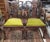 Wood Pair Fine Vintage 1940s Chippendale Arm Chairs in Velvet For Sale - Image 7 of 9