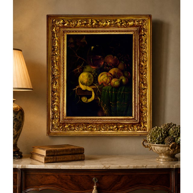 Antonio Celli, Still Life, Early 1990s, Oil on Canvas, Framed For Sale - Image 7 of 8