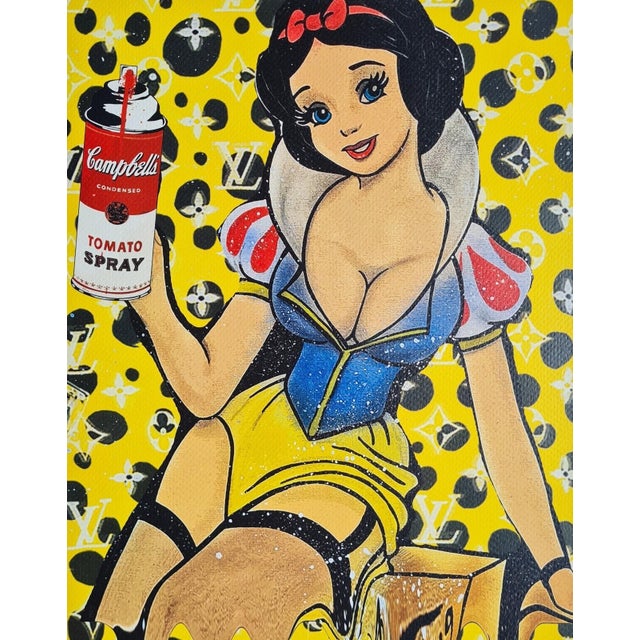 Pop Art Death Nyc - Snow White - Limited Edition With Certificate For Sale - Image 3 of 10