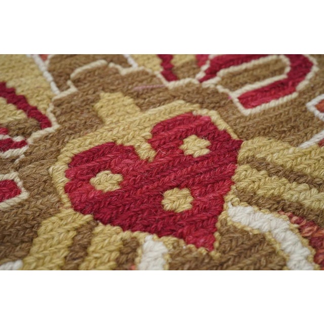 Sumak Rug 4' X 5'11'' For Sale - Image 4 of 12